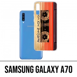 Samsung Galaxy A70 Case - Guardians Of The Galaxy Vintage Audio Cassette