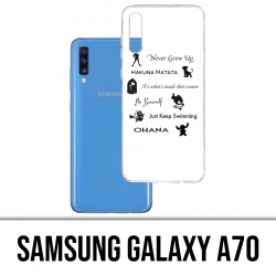 Samsung Galaxy A70 Case - Disney Quotes