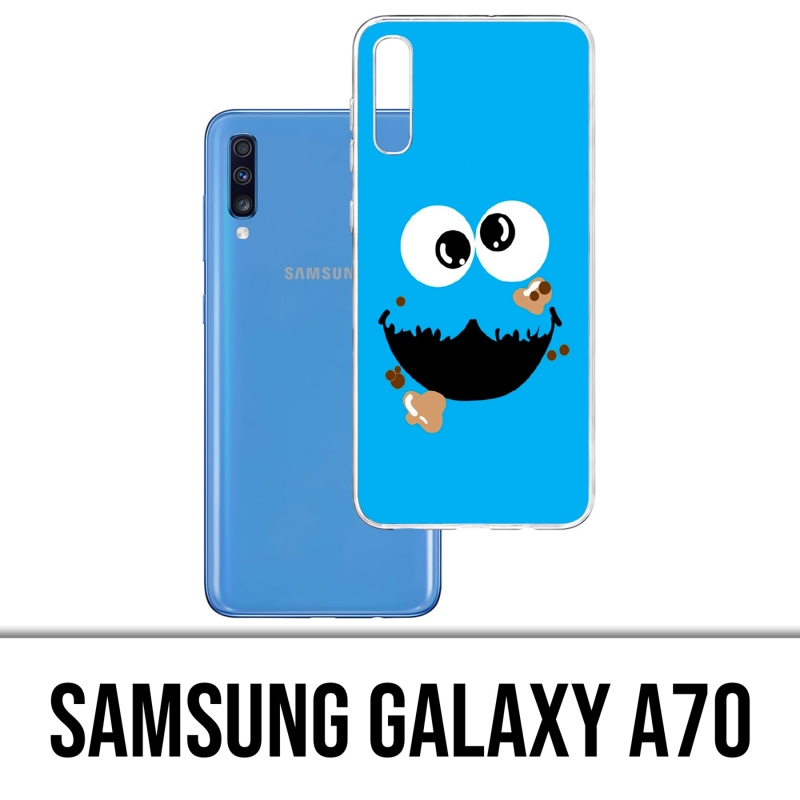 Samsung Galaxy A70 Case - Cookie Monster Face