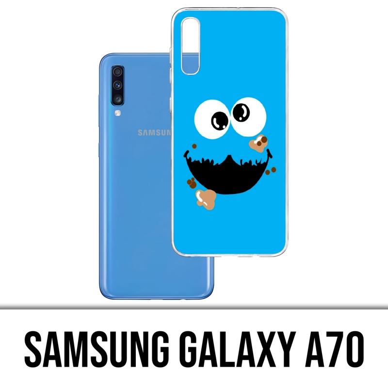 Samsung Galaxy A70 Case - Cookie Monster Face
