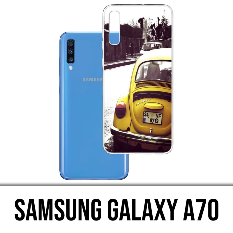 Samsung Galaxy A70 Case - Vintage Beetle
