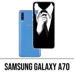Custodia per Samsung Galaxy A70 - Cravatta