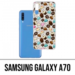 Custodia per Samsung Galaxy A70 - Kawaii Cupcake