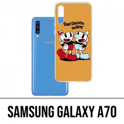 Custodia per Samsung Galaxy A70 - Cuphead