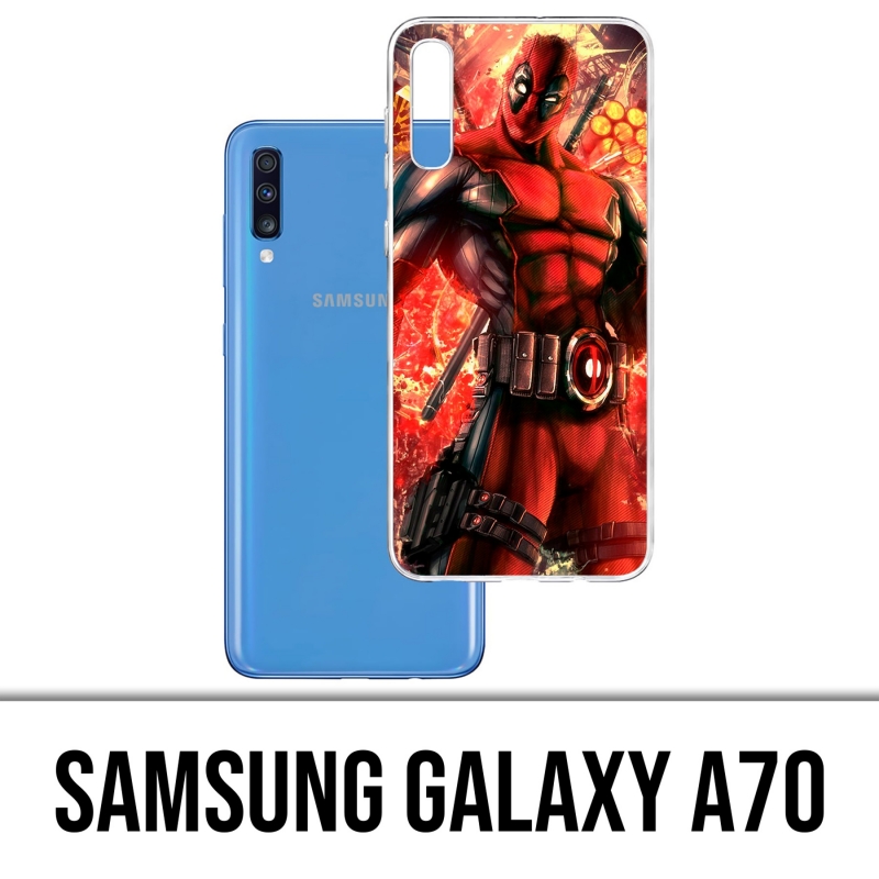 Coque Samsung Galaxy A70 - Deadpool Comic