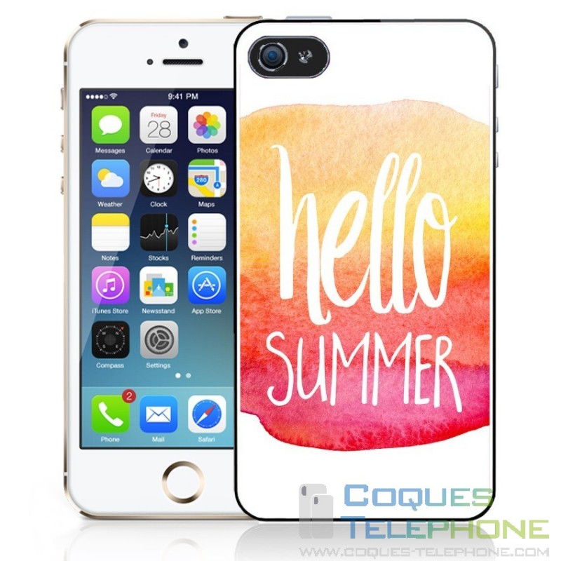 Hello Summer phone case - Paint