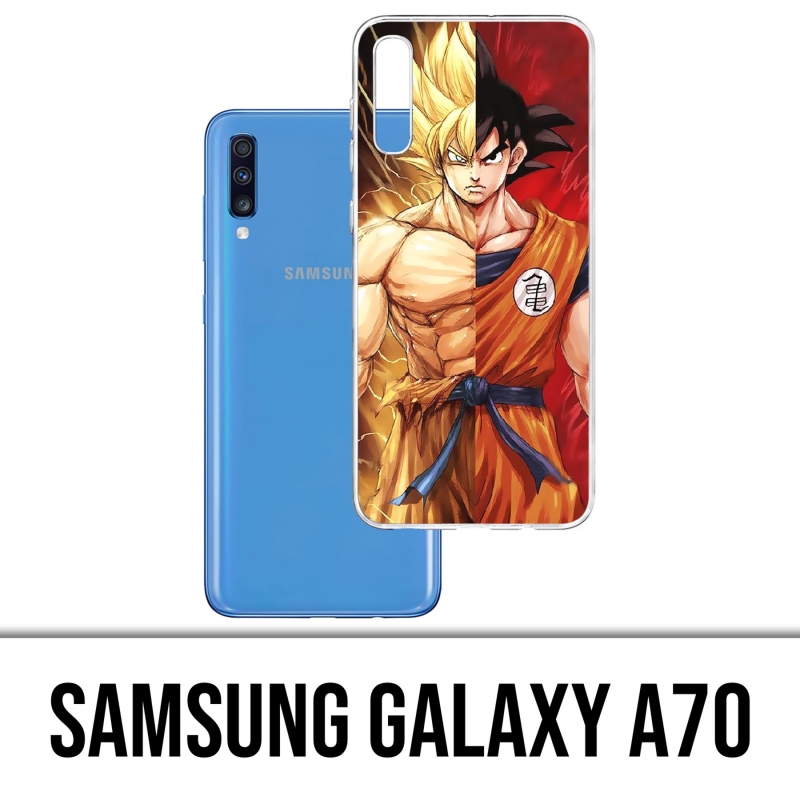 Samsung Galaxy A70 Case - Dragon Ball Goku Super Saiyajin