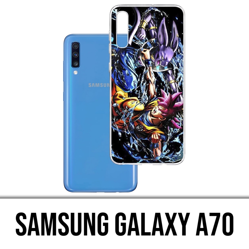 Samsung Galaxy A70 Case - Dragon Ball Goku gegen Beerus