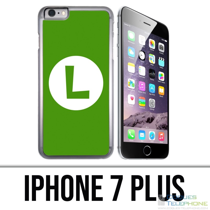 Funda iPhone 7 Plus - Mario Logo Luigi