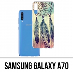 Samsung Galaxy A70 Case - Dreamcatcher Feathers