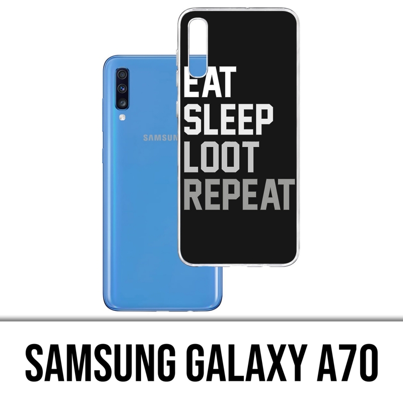 Samsung Galaxy A70 Case - Eat Sleep Loot Repeat