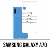 Funda Samsung Galaxy A70 - Disfruta de pequeñas cosas