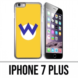 Coque iPhone 7 PLUS - Mario Wario Logo