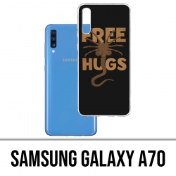 Samsung Galaxy A70 Case - Free Hugs Alien