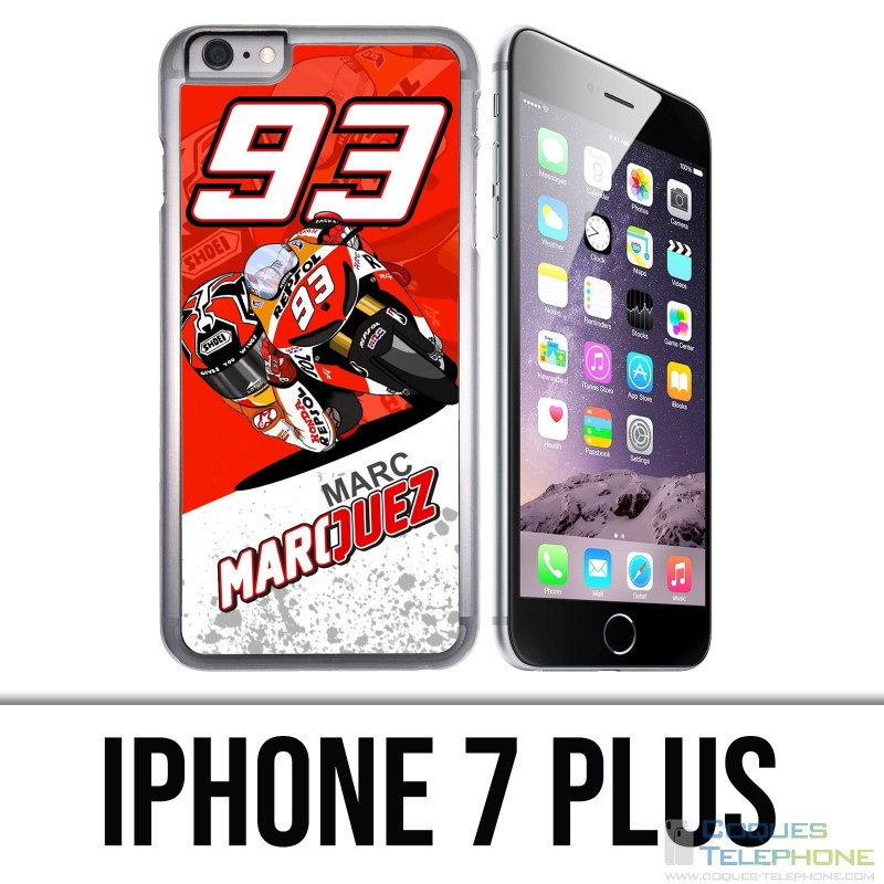 IPhone 7 Plus Hülle - Mark Cartoon