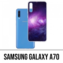 Funda Samsung Galaxy A70 - Galaxy púrpura