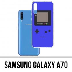 Funda Samsung Galaxy A70 - Game Boy Color Azul