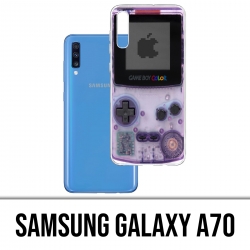Custodia per Samsung Galaxy A70 - Game Boy Color Purple