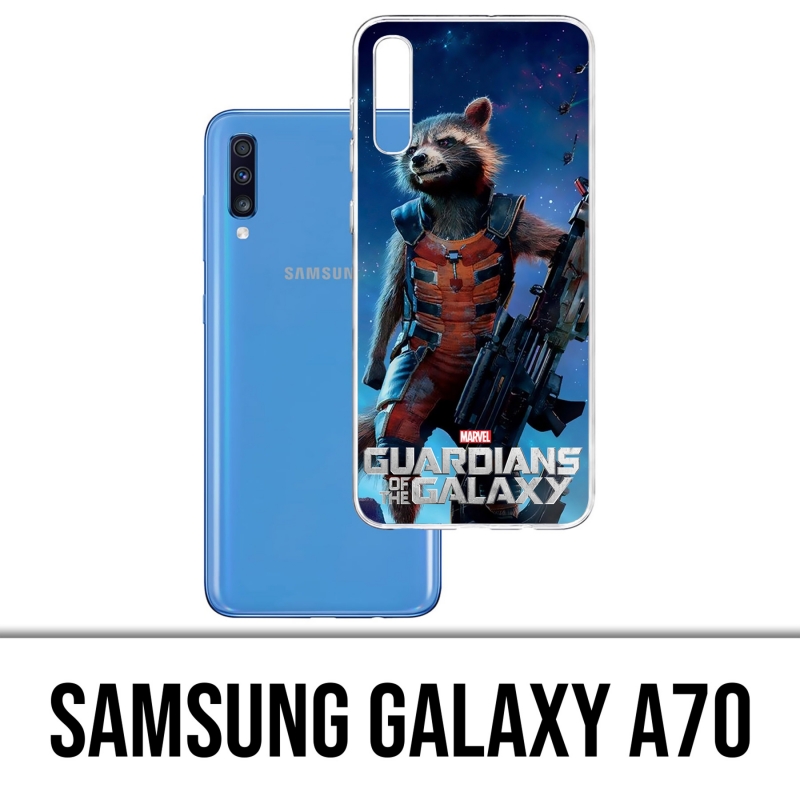 Funda para Samsung Galaxy A70 de Guardianes de la Galaxia Rocket