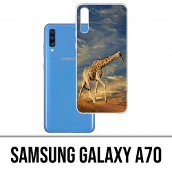 Custodia per Samsung Galaxy A70 - Giraffa