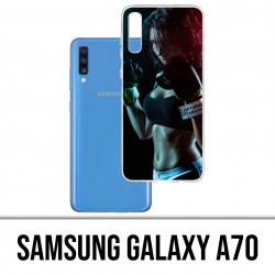 Funda Samsung Galaxy A70 - Chica Boxe