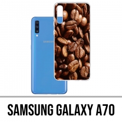 Custodia per Samsung Galaxy A70 - Chicchi di caffè