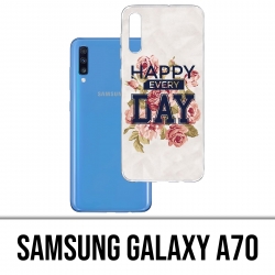 Custodie e protezioni Samsung Galaxy A70 - Happy Every Days Roses