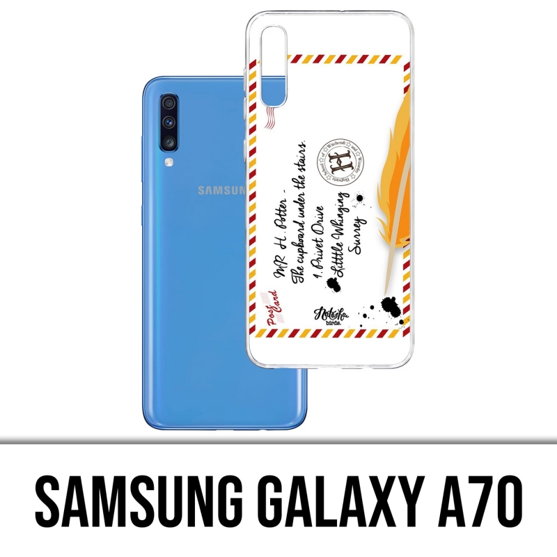 Custodia per Samsung Galaxy A70 - Harry Potter Hogwarts Letter