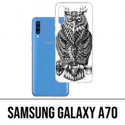 Samsung Galaxy A70 Case - Aztec Owl