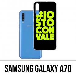 Samsung Galaxy A70 Case - Io Sto Con Vale Motogp Valentino Rossi
