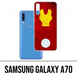 Funda Samsung Galaxy A70 - Diseño artístico de Iron Man