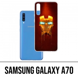 Coque Samsung Galaxy A70 - Iron Man Gold