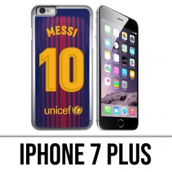 Coque iPhone 7 PLUS - Messi Barcelone 10