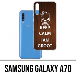 Samsung Galaxy A70 Case - Keep Calm Groot