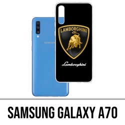 Custodia per Samsung Galaxy A70 - Logo Lamborghini
