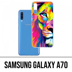 Funda para Samsung Galaxy A70 - León multicolor