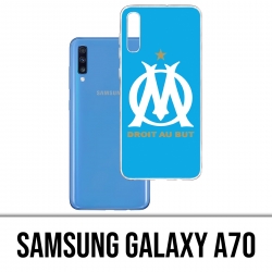 Samsung Galaxy A70 Case - Om Marseille Logo Blau