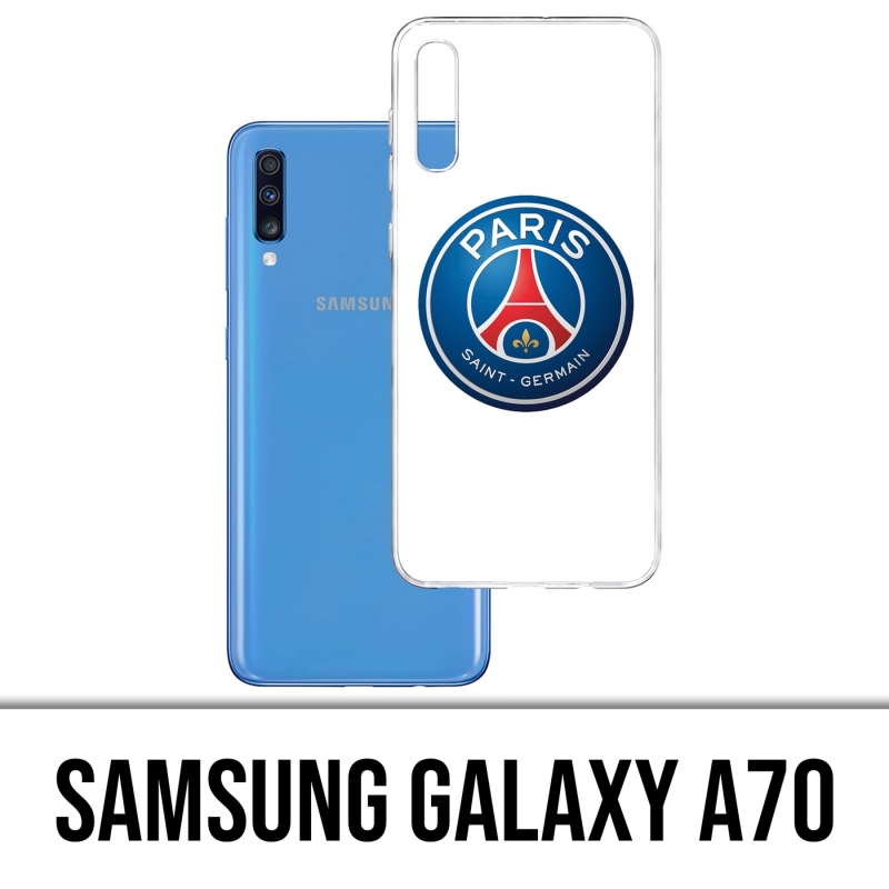 Funda Samsung Galaxy A70 - Logotipo Psg Fondo Blanco