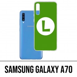 Custodia per Samsung Galaxy A70 - Mario Logo Luigi