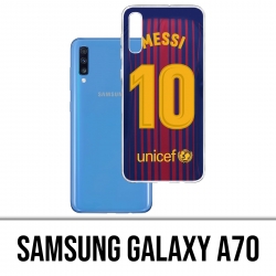Custodia per Samsung Galaxy A70 - Messi Barcelona 10