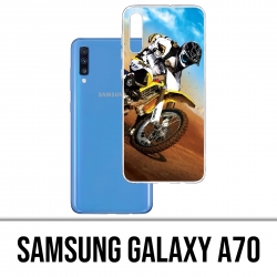 Custodia per Samsung Galaxy A70 - Sabbia Motocross