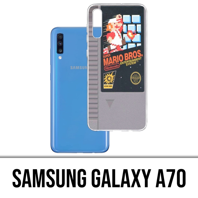 Samsung Galaxy A70 Case - Nintendo Nes Mario Bros Patrone