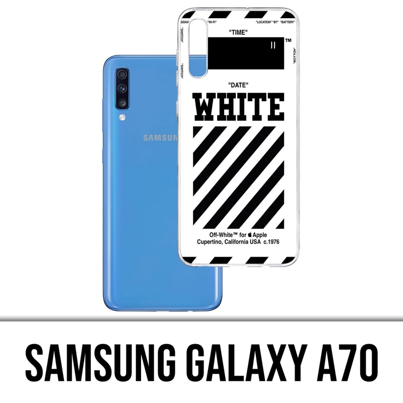 Funda Samsung Galaxy A70 - Blanco roto Blanco