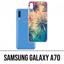Funda Samsung Galaxy A70 - Palmeras