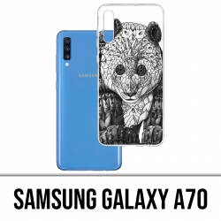 Custodia per Samsung Galaxy A70 - Panda Azteque