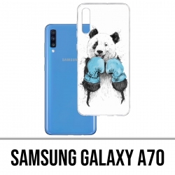Coque Samsung Galaxy A70 - Panda Boxe