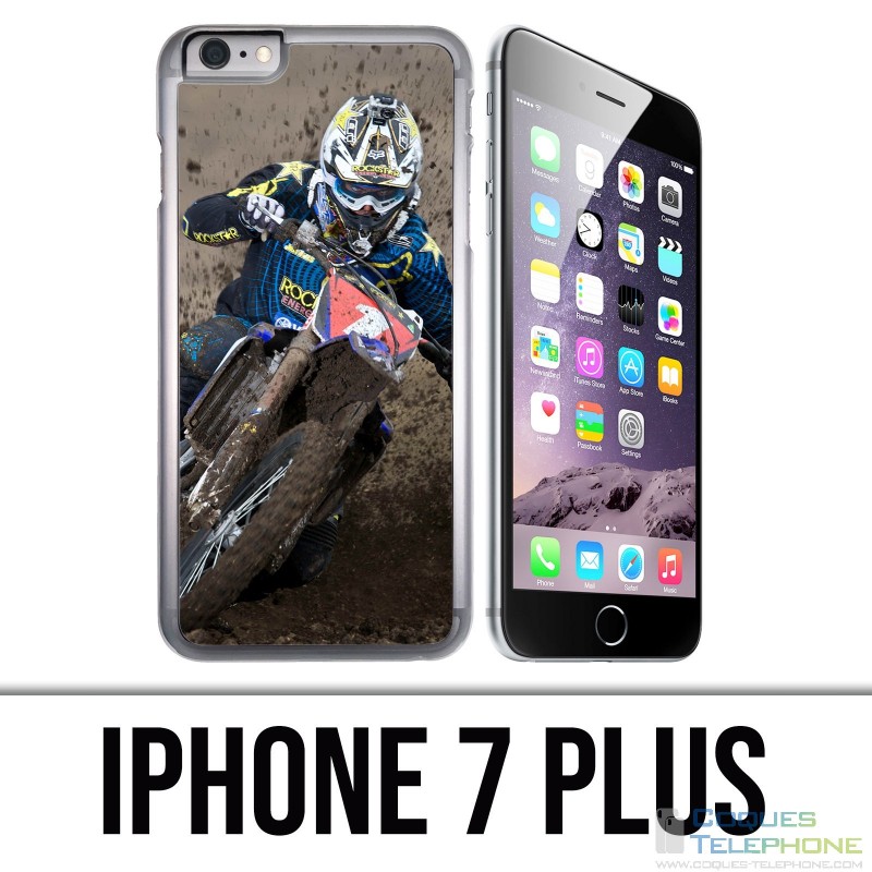 IPhone 7 Plus Hülle - Motocross Schlamm