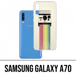 Coque Samsung Galaxy A70 - Polaroid Arc En Ciel Rainbow