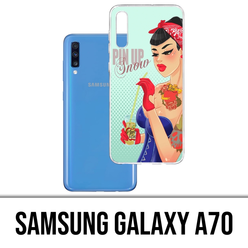 Custodia per Samsung Galaxy A70 - Pinup Principessa Disney Biancaneve