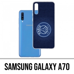 Coque Samsung Galaxy A70 - Psg Minimalist Fond Bleu